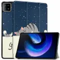 Чехол для планшета Xiaomi Mi Pad 6 / Mi Pad 6 Pro (11 дюймов), с магнитом и красивым рисунком (Сонный кот)