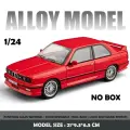 Моделирование 1:24 BMW M3, модель автомобиля из сплава, коллекция металлических литых под давлением, миниатюрный домашний декор, детский автомобиль для мальчиков, игрушка, подарок на день рождения, Красный