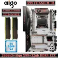 Комплект материнская плата Aigo X99 Titanium D4 + Xeon 2666V3 + 32GB DDR4 ECC 2X16GB Black