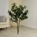 Искусственное дерево Эвкалипт комнатный, 120см, пластик, зелёное