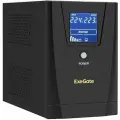 ИБП ExeGate EP285500RUS SpecialPro Smart LLB-1500. LCD. AVR.8C13. USB, black