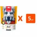 Лакомство WANPY DOG для собак, соломка из вяленой говядины, 100 гр (1 шт х 5)