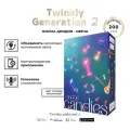 Умная гирлянда Twinkly Candies Candles RGB, в форме свечи, 200 диодов, прозрачный провод, BT+WiFi, IP20