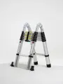 Лестница-стремянка телескопическая МИ 2.8м/5.6м 9 ступеней