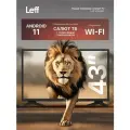 Умный телевизор Leff 43F690T, Smart TV, диагональ 43, android 11, голосовое управление, родительский контроль