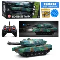 Танк на радиоуправлении Oubaoloon Боевой стреляет водяными снарядами, 27 MHz, в коробке (BT0030)
