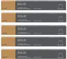 Кофе капсульный VERLE Solid 50шт (5 пачек)