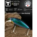 Воблер JACKALL Abbey Minnow 38SF цв. ul bug
