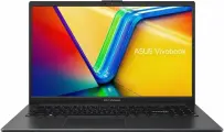 Ноутбук ASUS Vivobook Go 15 15.6, IPS, AMD Ryzen 5 7520U 2.8ГГц, 8ГБ LPDDR5, 512ГБ SSD, AMD Radeon 610M, черный