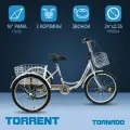 Велосипед TORRENT Tornado (рама сталь 16, грузовой, 7 скоростей, колеса 24д,)