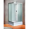 Душевая кабина River QUADRO Б/К 120/80/24 MT стекло матовое, профиль матовый хром