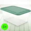 Контейнер Idea герметичный, 2л, 10x15x20см, крышка фисташковая, 6шт. (М 1453)