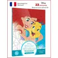 Раскраска по номерам DISNEY PRINCESSES - Coloriages magiques - Mysteres (7+), 23 рисунка
