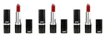 Kiki Помада Velvet, 801 гранатовый, 3 уп.