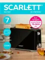 Scarlett Тостер SC-TM11020 700 Вт тостов - 2, черный