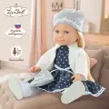 Кукла интерактивная со звуком Глория 37 см, Lisa Doll / Куколка шарнирная с русской озвучкой / Коллекционная виниловая кукла для девочек