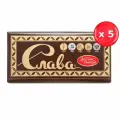 Шоколад Красный Октябрь темный пористый Слава 75г, набор из 5 шт.