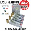 Свечи зажигания NGK PLZKAR6A11 5118, платиновые, для разных моделей автомобилей, 4шт