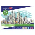 Альбом для маркеров А4, 40л Brauberg (70 г/кв. м, непропитываемая бумага) (128967), 20шт.