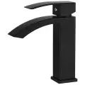 Смеситель для умывальника Ledeme с гайкой чёрный L1055B-15