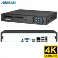 Сетевой видеорегистратор ASECAM 16/32CH 8Мп 4K, Нет, 16CH