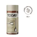 Кофе растворимый Today Pure Arabica сублимированный, стеклянная банка, 95 г