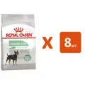ROYAL CANIN MINI DIGESTIVE CARE для взрослых собак маленьких пород для поддержания здоровья пищеварительной системы (1 кг х 8 шт)