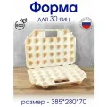 Форма, Контейнер для хранения и переноски яиц, на 30 шт.