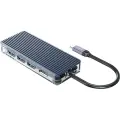 Разветвитель Orico WB-8P, USB 3.0, 3 порта, серый