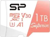 Флеш карта microSDXC 1TB Silicon Power SP001TBSTXDV3V20SP Superior w/o adapter