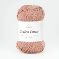Пряжа для вязания Infinity Design Cotton Linen (4032 Old Pink) 10 мотков