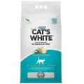 Наполнитель для кошачьих туалетов Cat's White Marseille soap комкующийся, бентонитовый с ароматом марсельского мыла (10л)