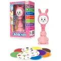 Интерактивная развивающая игрушка BertToys Зайчик Няня Розовый