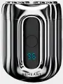 Электробритва BEHEART Electric Shaver GTR, автономная, 2 бреющих элемента, серебристая