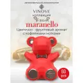 Автомобильный ароматизатор Vinove ViBear аромат Маранелло мишка, подвесной и на дефлектор