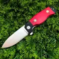 Складной нож Reptilian Север-02 сталь VG-10, рукоять Black/Red G10