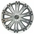 Колпаки на колеса Гига Star R13 4шт. Серебристый ( производство Россия)