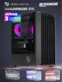 Корпус Warrior Z5 + 3 ARGB вентилятора + закаленное стекло, Micro-ATX, Mini-ITX