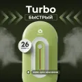 Робот мойщик окон с двойным распылением Cleanbot Turbo Green, 26 салфеток