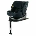 Автокресло Indigo E-TRON ISOFIX I-SIZE, с упором, группа 0+1+2+3 (0-36 кг) черный