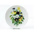 Декоративная тарелка Редуте Пьер-Жозеф Анютины глазки