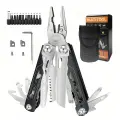 【Армейское качество】Многофункциональные клещи 28 функций: Нержавейка, ударопрочный, для экстрима