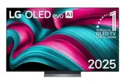 LG телевизор OLED65C5RLA, диагональ 65, разрешение 4K UHD, технология экрана OLED, 144 Гц, черный