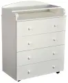 Пеленальный комод Антел Ульяна 2 белый