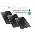 Комплект из 3-х GPS-трекера маячок карта AirTag Borofone BC102 Search Anti-Loss Devicw черный