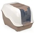 Био-туалет для кошек Mps NETTA 54х39х40h см с совком коричневый