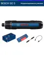 Электрическая отвертка Bosch GO3 360, Li-Ion, синий, встроенный аккумулятор