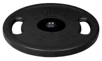 Barbell d 51 мм 20,0 кг с ручками, black