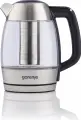 Gorenje Чайник Gorenje K17TRGT 743968, электрический, подсветка, серебристо-черный (2200Вт, 1.7л) (ret)