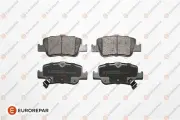 Колодки тормозные дисковые перед EUROREPAR 1617269380